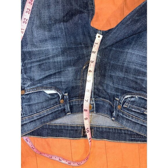 Citizens Of Humanity Womens High-Rise Slim Straight Leg Jeans Size 28 Dark Wash - Picture 10 of 12